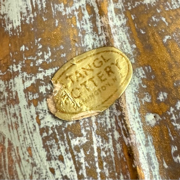 22k gold painted MCM Vintage Stangl pottery tulip.Hand painted. - Picture 7 of 10